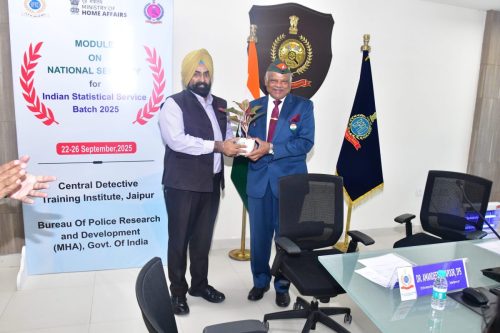 National Security Module on “National Security/ Internal Security, Forensic Science" for Indian Statistical Service Batch – 2025